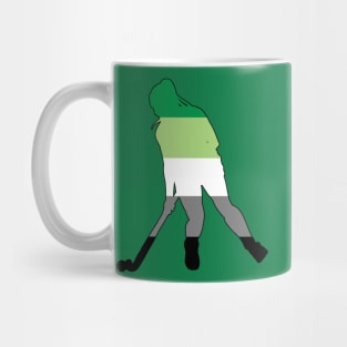 Field Hockey: Aromantic Pride Mug